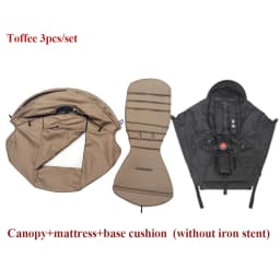 3pcs/set 175° Adjustable Canopy Cover Cushion Stroller Accessories Water Proof For Babyzen Yoyo Yoya Pram Sunshade Seat Mattress