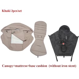 3pcs/set 175° Adjustable Canopy Cover Cushion Stroller Accessories Water Proof For Babyzen Yoyo Yoya Pram Sunshade Seat Mattress