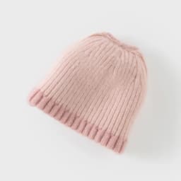 Dave Bella Winter Baby Hat Pink Ear Knit Hat for Kids Warm Cap for Girls Boys Windproof Beanies Infant Cap DB4243031