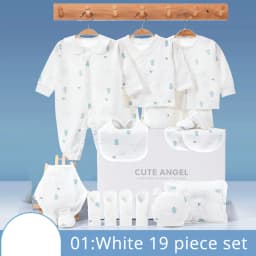 IYEAL  Newborn Baby Clothes Cotton Baby Gift  Set 0-3 M Autumn Winter Kids Clothes Suit New Born Clothing Family Gifts 19-23PCS
