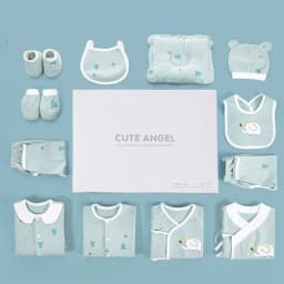 IYEAL  Newborn Baby Clothes Cotton Baby Gift  Set 0-3 M Autumn Winter Kids Clothes Suit New Born Clothing Family Gifts 19-23PCS