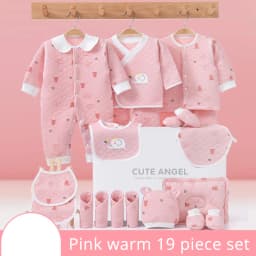 IYEAL  Newborn Baby Clothes Cotton Baby Gift  Set 0-3 M Autumn Winter Kids Clothes Suit New Born Clothing Family Gifts 19-23PCS
