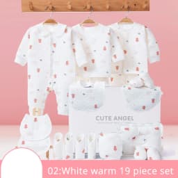 IYEAL  Newborn Baby Clothes Cotton Baby Gift  Set 0-3 M Autumn Winter Kids Clothes Suit New Born Clothing Family Gifts 19-23PCS