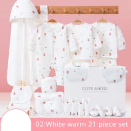 IYEAL  Newborn Baby Clothes Cotton Baby Gift  Set 0-3 M Autumn Winter Kids Clothes Suit New Born Clothing Family Gifts 19-23PCS