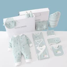 IYEAL  Newborn Baby Clothes Cotton Baby Gift  Set 0-3 M Autumn Winter Kids Clothes Suit New Born Clothing Family Gifts 19-23PCS