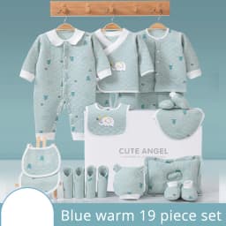 IYEAL  Newborn Baby Clothes Cotton Baby Gift  Set 0-3 M Autumn Winter Kids Clothes Suit New Born Clothing Family Gifts 19-23PCS