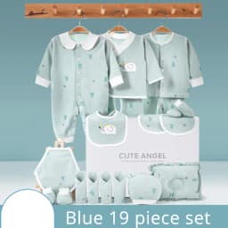 IYEAL  Newborn Baby Clothes Cotton Baby Gift  Set 0-3 M Autumn Winter Kids Clothes Suit New Born Clothing Family Gifts 19-23PCS
