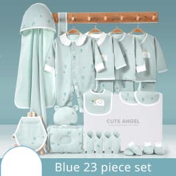 IYEAL  Newborn Baby Clothes Cotton Baby Gift  Set 0-3 M Autumn Winter Kids Clothes Suit New Born Clothing Family Gifts 19-23PCS