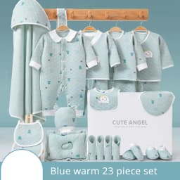 IYEAL  Newborn Baby Clothes Cotton Baby Gift  Set 0-3 M Autumn Winter Kids Clothes Suit New Born Clothing Family Gifts 19-23PCS
