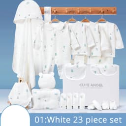 IYEAL  Newborn Baby Clothes Cotton Baby Gift  Set 0-3 M Autumn Winter Kids Clothes Suit New Born Clothing Family Gifts 19-23PCS