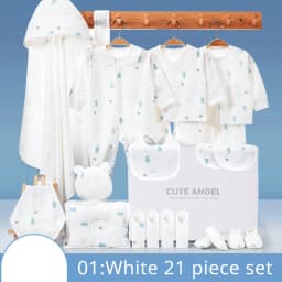 IYEAL  Newborn Baby Clothes Cotton Baby Gift  Set 0-3 M Autumn Winter Kids Clothes Suit New Born Clothing Family Gifts 19-23PCS