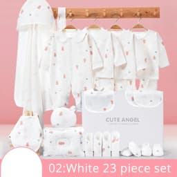 IYEAL  Newborn Baby Clothes Cotton Baby Gift  Set 0-3 M Autumn Winter Kids Clothes Suit New Born Clothing Family Gifts 19-23PCS