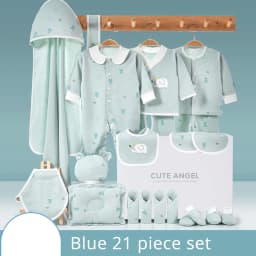 IYEAL  Newborn Baby Clothes Cotton Baby Gift  Set 0-3 M Autumn Winter Kids Clothes Suit New Born Clothing Family Gifts 19-23PCS
