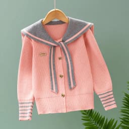 Girls Clothing Set Kids Knit Cardigan & Skit 2pcs Back to School Uniform Baby Girls Suit Teens Kids Costumes 6 8 10 12 13 Years
