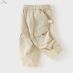 Dave Bella Children's Cargo Pants 1-7 Years Boys Spring Summer Quick-dry Pants Casual Loose Outdoor Trousers DB2261325