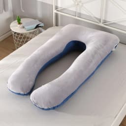 Blue Grey Maternity Body Pillow 120x70cm - Soft Plush Pregnancy Cushion for Sleeping, Side Sleeper Support for Women Wholesale