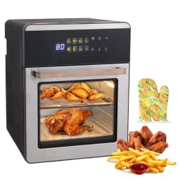 1800W 16L Air Fryer 360 ° Halogen Oil-Free Roaster Oven Multifunctional Electric Fryer for Home Kitchen Baby Food