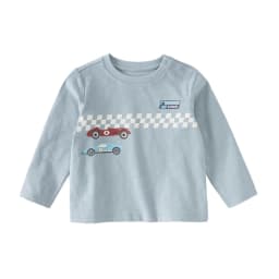 Dave Bella Children Cotton T-shirts Boys Clothing Spring Autumn Baby Long Sleeves Pullover Fashion Printed Casual Tops DB1260151