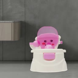 Portable Toilet Children Portable Toilet Blue/Pink Portable Toilet Potty Training Toilet Girls Boy Potty Chair Toilet Seat