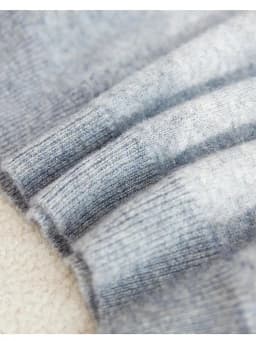 Children's 100% Merino Wool Sweater Boys Girls O-neck Pullover Contrast Sleeves Knitwear Autumn Winter Baby Kids Cashmere Tops