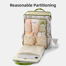 Sunveno Large Capacity Diaper Bag Backpack – Stylish Maternity Mommy Bag with Multi-Function Pockets, Lightweight Waterproof
