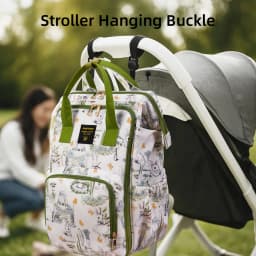 Sunveno Large Capacity Diaper Bag Backpack – Stylish Maternity Mommy Bag with Multi-Function Pockets, Lightweight Waterproof