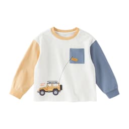 Dave Bella Children T-shirts Spring Summer Long Sleeves Boys Pure Cotton Pullover Casual Bottoming Tops Kids Clothing DB1260392