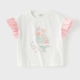 Dave Bella Girl Summer Printed T-shirts Kids Cartoon Tees Children Short Sleeve Cotton Tops Casual Outdoor Clothes DK2261557