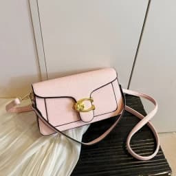 High-End Minimalist Leather Diaper Bag: Elegant Crossbody Handbag For Women With Designer Logo And Large Capacity Vintage Tote