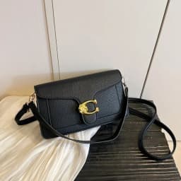High-End Minimalist Leather Diaper Bag: Elegant Crossbody Handbag For Women With Designer Logo And Large Capacity Vintage Tote