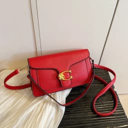 High-End Minimalist Leather Diaper Bag: Elegant Crossbody Handbag For Women With Designer Logo And Large Capacity Vintage Tote