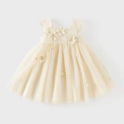Dave Bella Girls Mesh Party Princess Dress Children Embroidery Sleeveless Ball Gown Dress Sweet Wedding Birthday DB2261852