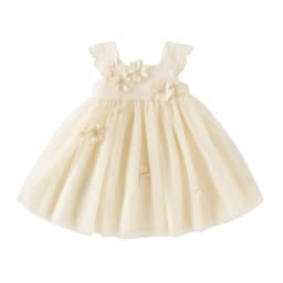 Dave Bella Girls Mesh Party Princess Dress Children Embroidery Sleeveless Ball Gown Dress Sweet Wedding Birthday DB2261852