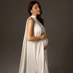 Maternity Photography Props Dress Elegant Cape Pregnant Women Photoshoot Gown Studio Pregnancy Outfits Baby Shower Outfits
