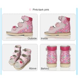 Kids Orthopedic Corrective Sandals High Ankle Arch Support Shoes For Flat Foot Valgus