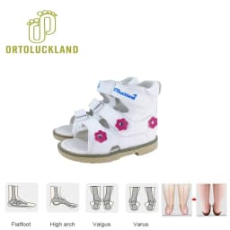 Kids Orthopedic Corrective Sandals High Ankle Arch Support Shoes For Flat Foot Valgus