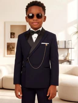 Fashionable Smart Boys Suit Set 2 Pieces Stage Performance Wear High Quality Kids Regular Fit Suits Wedding Guest Outfit 2-20T