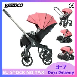 Versatile Baby Stroller For Outdoor Use, Quick Compact One-Click Fold, Stable Shock-Absorbing Wheels, Soft Breathable Seat For Toddlers
