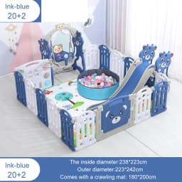 Baby Fence Baby Toy Baby Playground Multi Functional Child Activities Park Safety and Interesting Playpen with Guardrail Infant Fence Have 20 Modes Can Choose Single Piece Thickening and Stable Upgrade High Quality