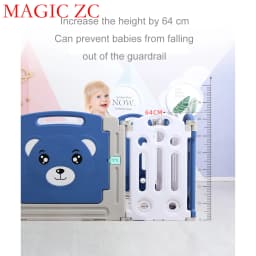 Baby Fence Baby Toy Baby Playground Multi Functional Child Activities Park Safety and Interesting Playpen with Guardrail Infant Fence Have 20 Modes Can Choose Single Piece Thickening and Stable Upgrade High Quality