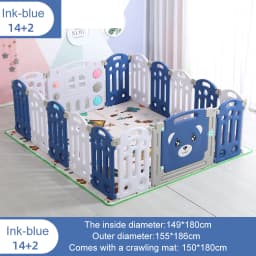 Baby Fence Baby Toy Baby Playground Multi Functional Child Activities Park Safety and Interesting Playpen with Guardrail Infant Fence Have 20 Modes Can Choose Single Piece Thickening and Stable Upgrade High Quality