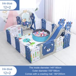 Baby Fence Baby Toy Baby Playground Multi Functional Child Activities Park Safety and Interesting Playpen with Guardrail Infant Fence Have 20 Modes Can Choose Single Piece Thickening and Stable Upgrade High Quality