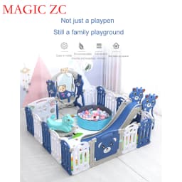 Baby Fence Baby Toy Baby Playground Multi Functional Child Activities Park Safety and Interesting Playpen with Guardrail Infant Fence Have 20 Modes Can Choose Single Piece Thickening and Stable Upgrade High Quality