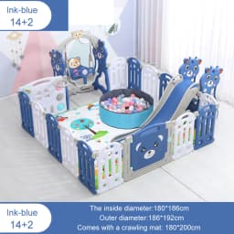 Baby Fence Baby Toy Baby Playground Multi Functional Child Activities Park Safety and Interesting Playpen with Guardrail Infant Fence Have 20 Modes Can Choose Single Piece Thickening and Stable Upgrade High Quality