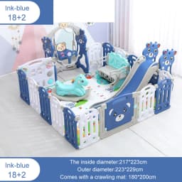 Baby Fence Baby Toy Baby Playground Multi Functional Child Activities Park Safety and Interesting Playpen with Guardrail Infant Fence Have 20 Modes Can Choose Single Piece Thickening and Stable Upgrade High Quality