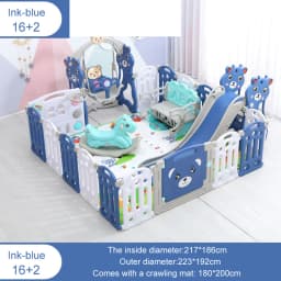 Baby Fence Baby Toy Baby Playground Multi Functional Child Activities Park Safety and Interesting Playpen with Guardrail Infant Fence Have 20 Modes Can Choose Single Piece Thickening and Stable Upgrade High Quality