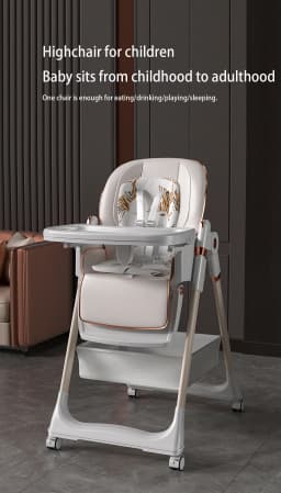 Baby High Chair Baby Dinner Table Chair Multi Functional Infant High Chair