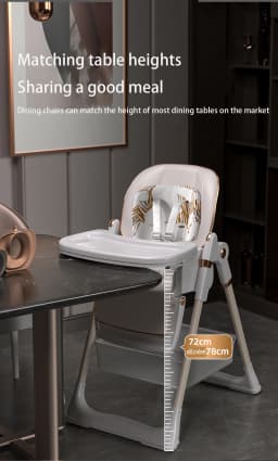 Baby High Chair Baby Dinner Table Chair Multi Functional Infant High Chair
