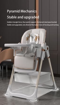 Baby High Chair Baby Dinner Table Chair Multi Functional Infant High Chair
