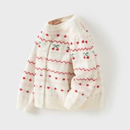 Dave Bella Children Sweater Cardigan Autumn Spring Sweater For Girls Kids Clothes Coats Cotton Elegant Casual Fashion DB3262693